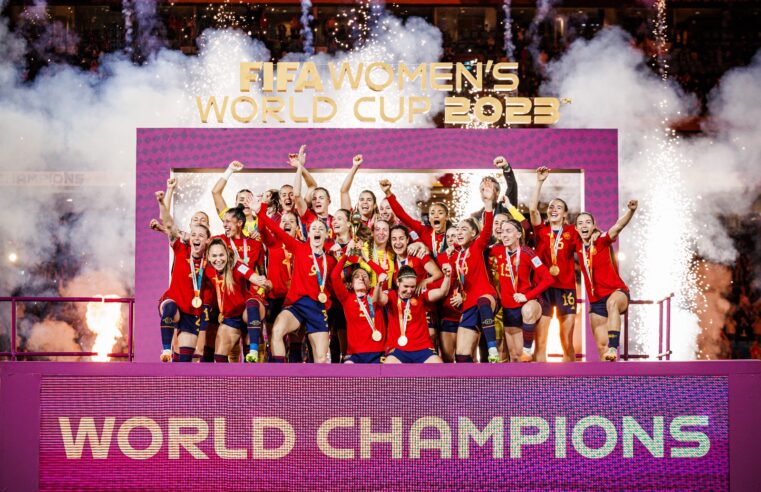 #CopadoMundoFeminina: Espanha é campeã após vencer Inglaterra por 1 a 0