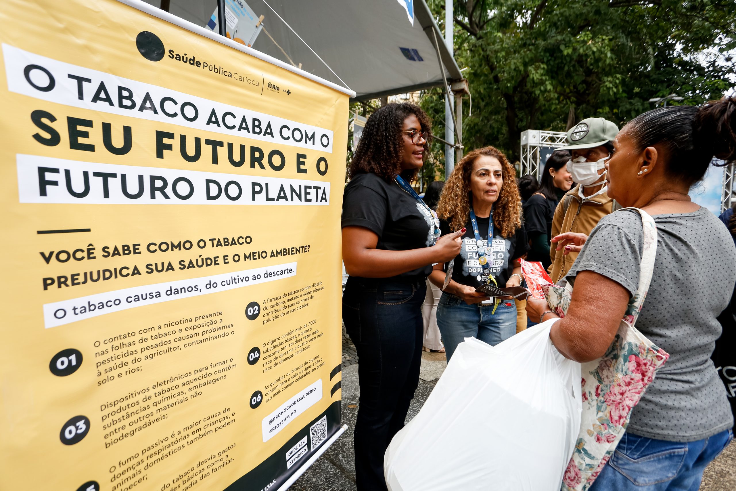 Prefeitura do Rio oferece tratamento para fumantes