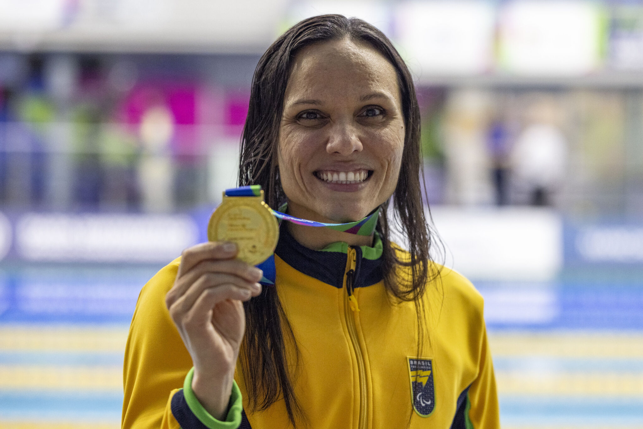#MundialParalímpicodeNatação: Carol Santiago garante o primeiro ouro do Brasil