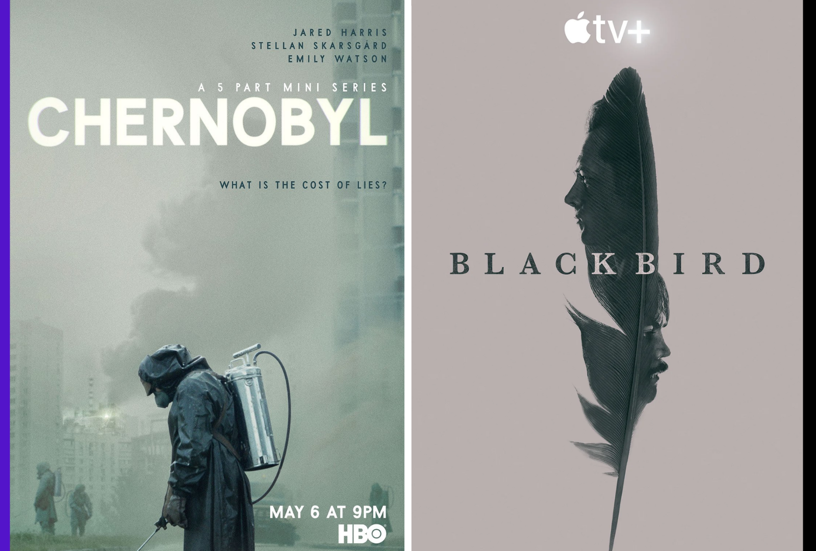 Chernobyl e Black Bird são ótimas opções de séries com apenas 1 temporada