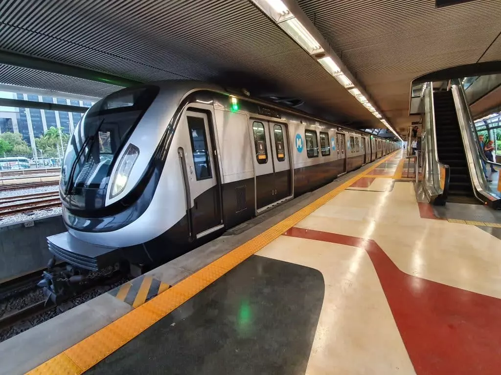 Transporte coletivo mais sustentável, metrô cresce em capitais brasileiras