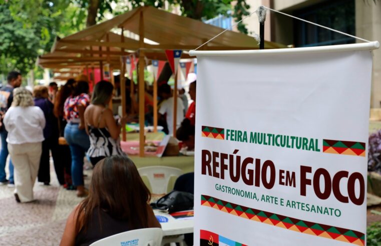 Feira multicultural de refugiados reúne empreendedores estrangeiros na Prefeitura