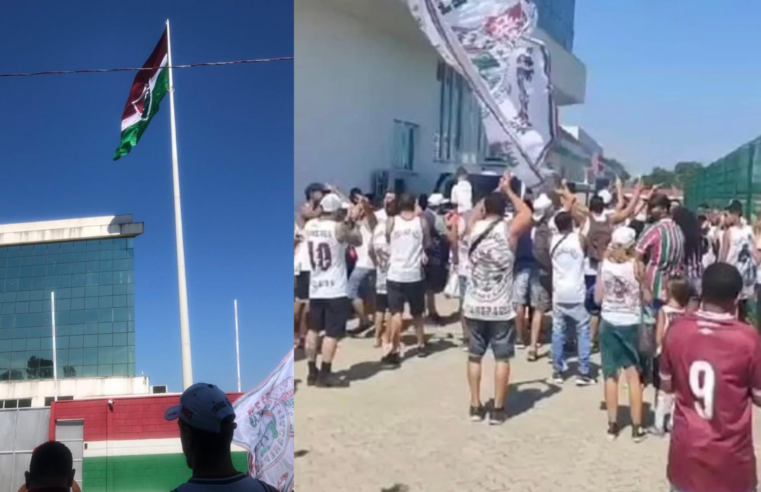 Torcedores do Fluminense invadem CT do clube e iniciam confusão generalizada