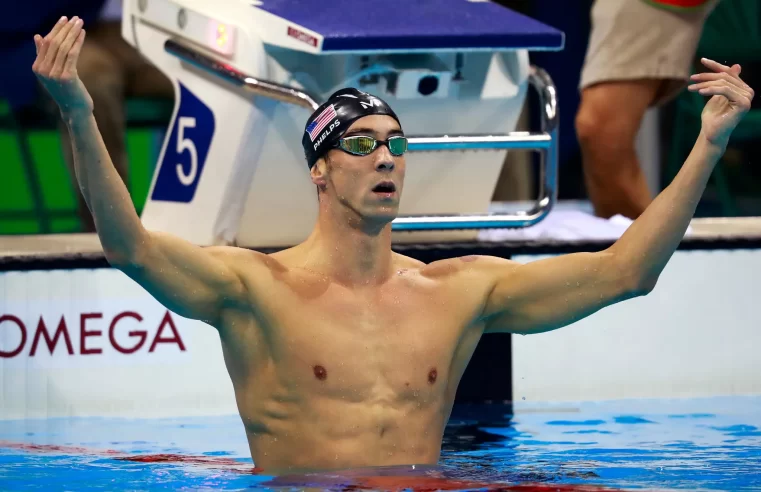 #Natação: Recorde mundial dos 400m medley de Michael Phelps completa 10 anos