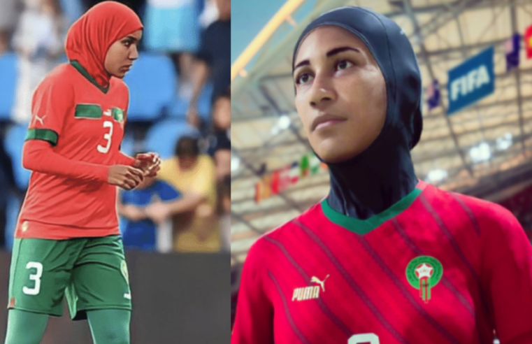 Fifa 23 adiciona hijab utilizado pela marroquina Nouhaila Benzina ao jogo