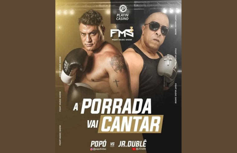 Popó lutará contra sósia de Vin Diesel, Júnior Dublê, neste sábado