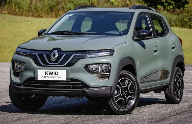 Renault Kiwid elétrico tem redução de preço em R$10.000