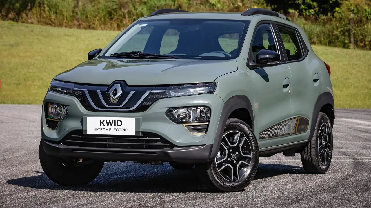 Renault Kiwid elétrico tem redução de preço em R$10.000