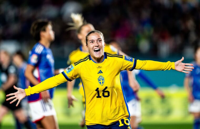 #CopadoMundoFeminina: Suécia faz 2 a 1 no Japão e avança à semifinal