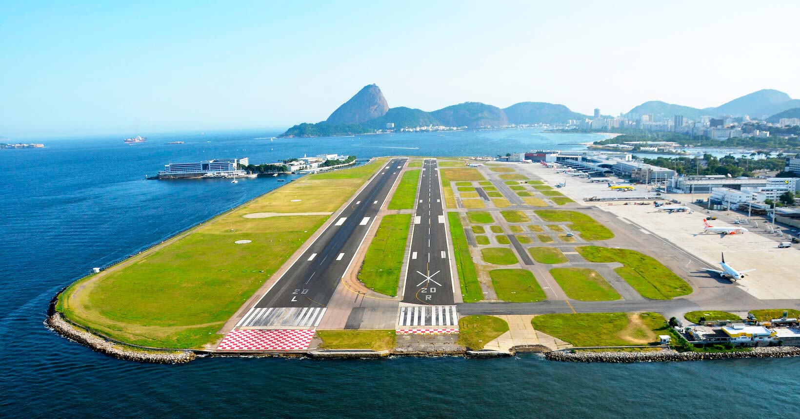 Aeroporto Santos Dumont ganha área de escape na pista