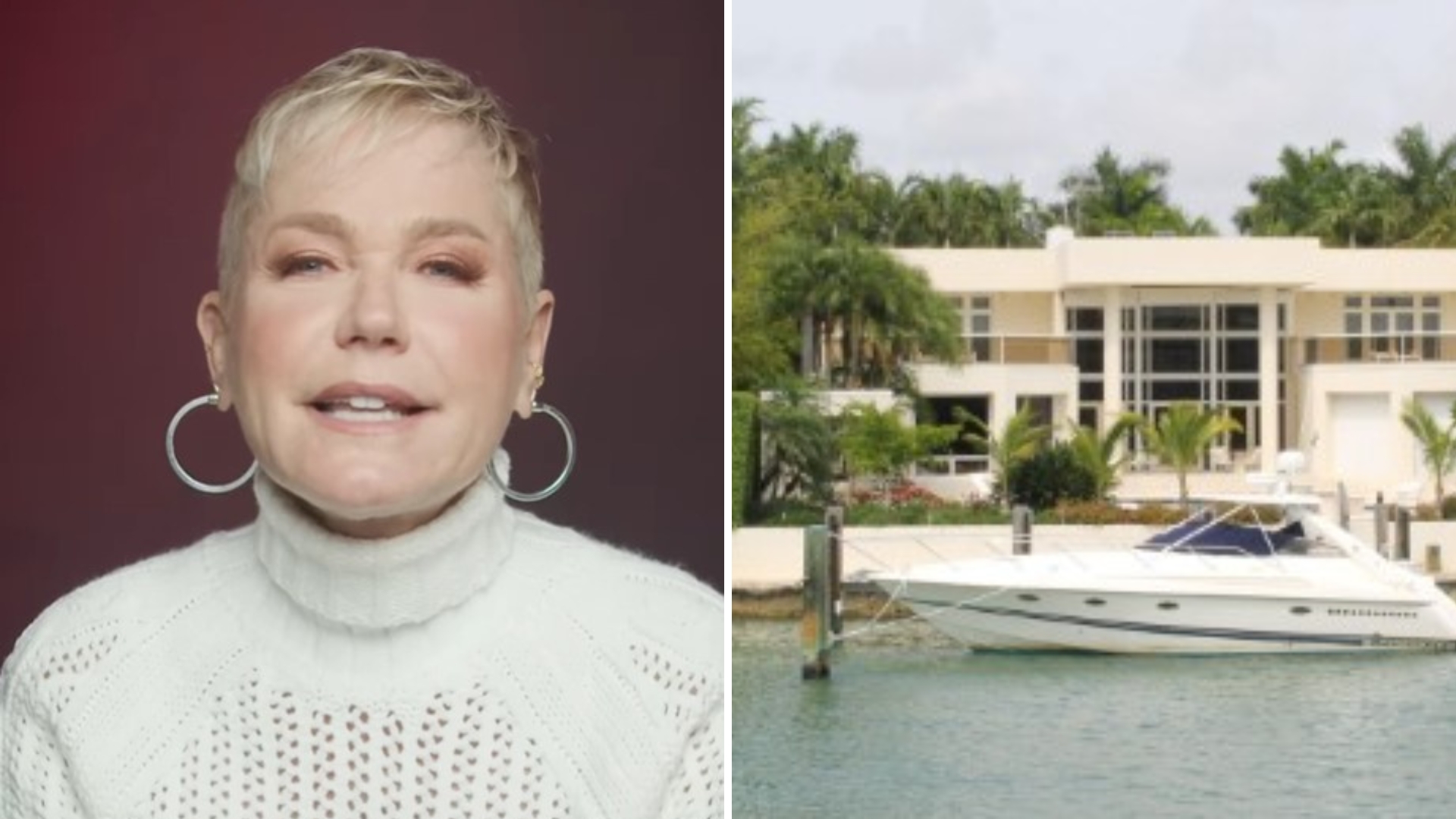 Xuxa vende mansão para rapper americano Rick Boss por R$ 174 milhões em Miami 