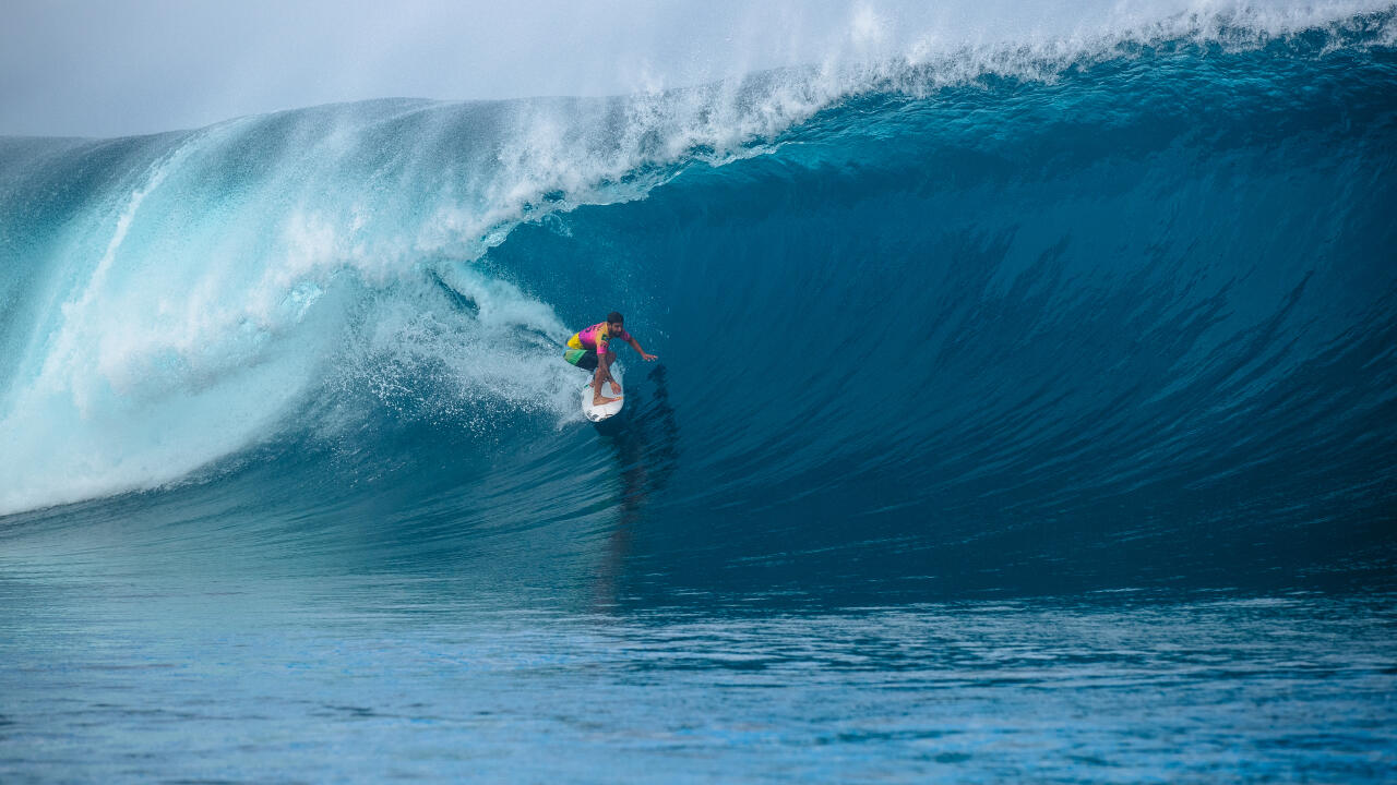 #WSL: Gabriel Medina e Yago Dora estão nas quartas de final do Tahiti Pro 2023