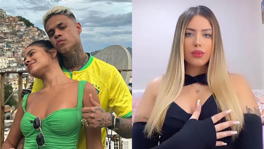 MC Cabelinho é acusado de trair a atriz Bella Campos com antigo affair