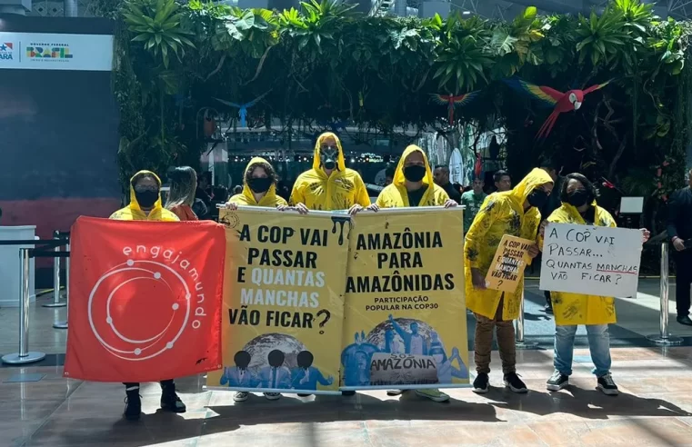 Cúpula da Amazônia começa com protesto contra exploração do petróleo na região