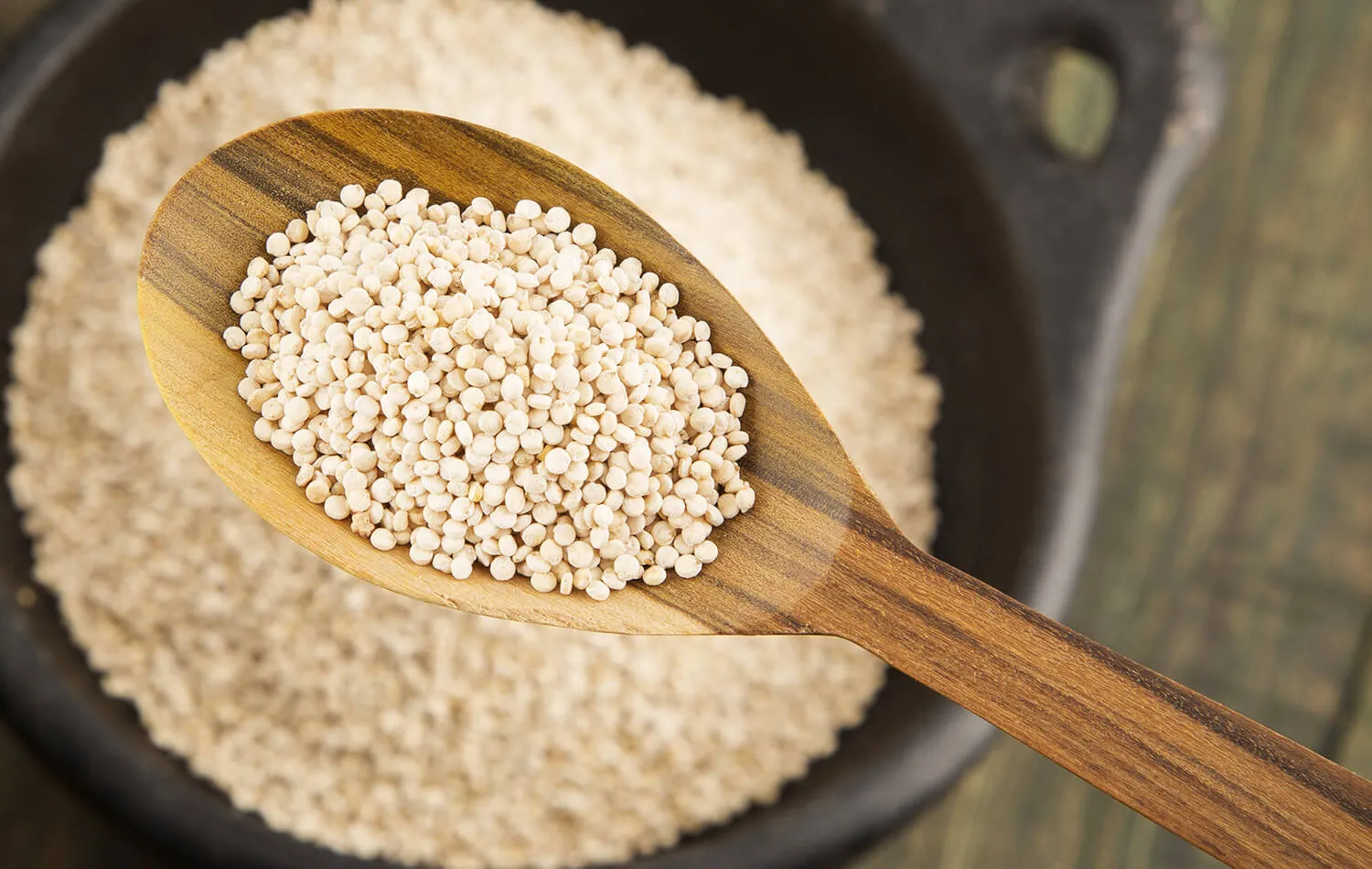 Quinoa faz bem para o coração e para o funcionamento do intestino