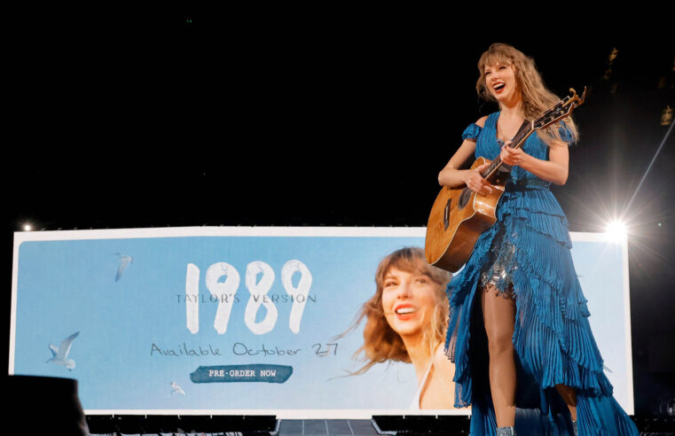 Taylor Swift anuncia regravação de ‘1989’