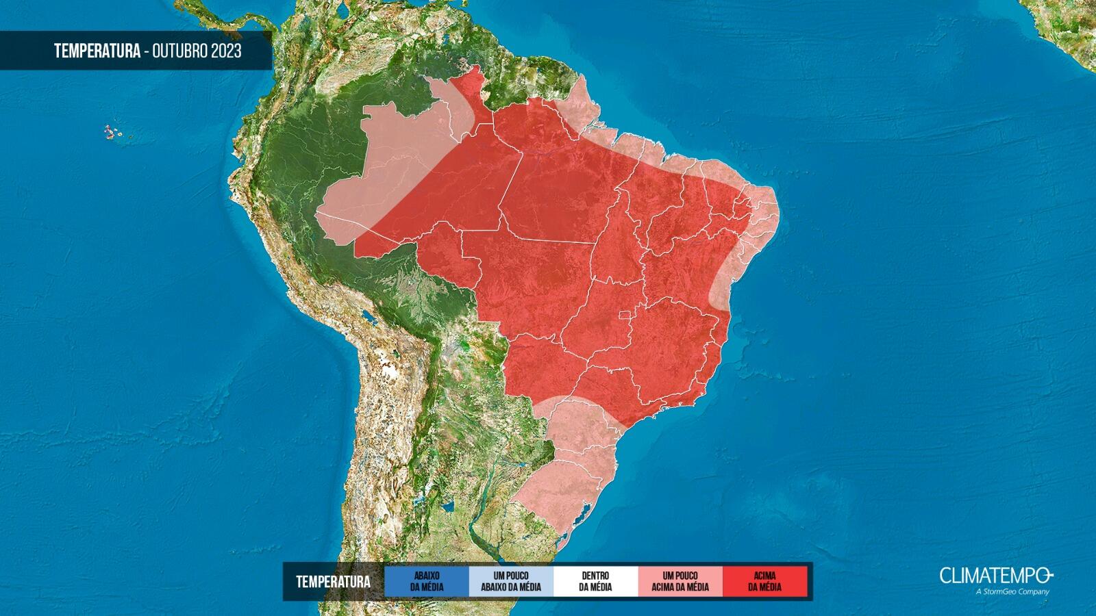 Primavera chega trazendo aumento no volume de chuva e alta de calor no país todo