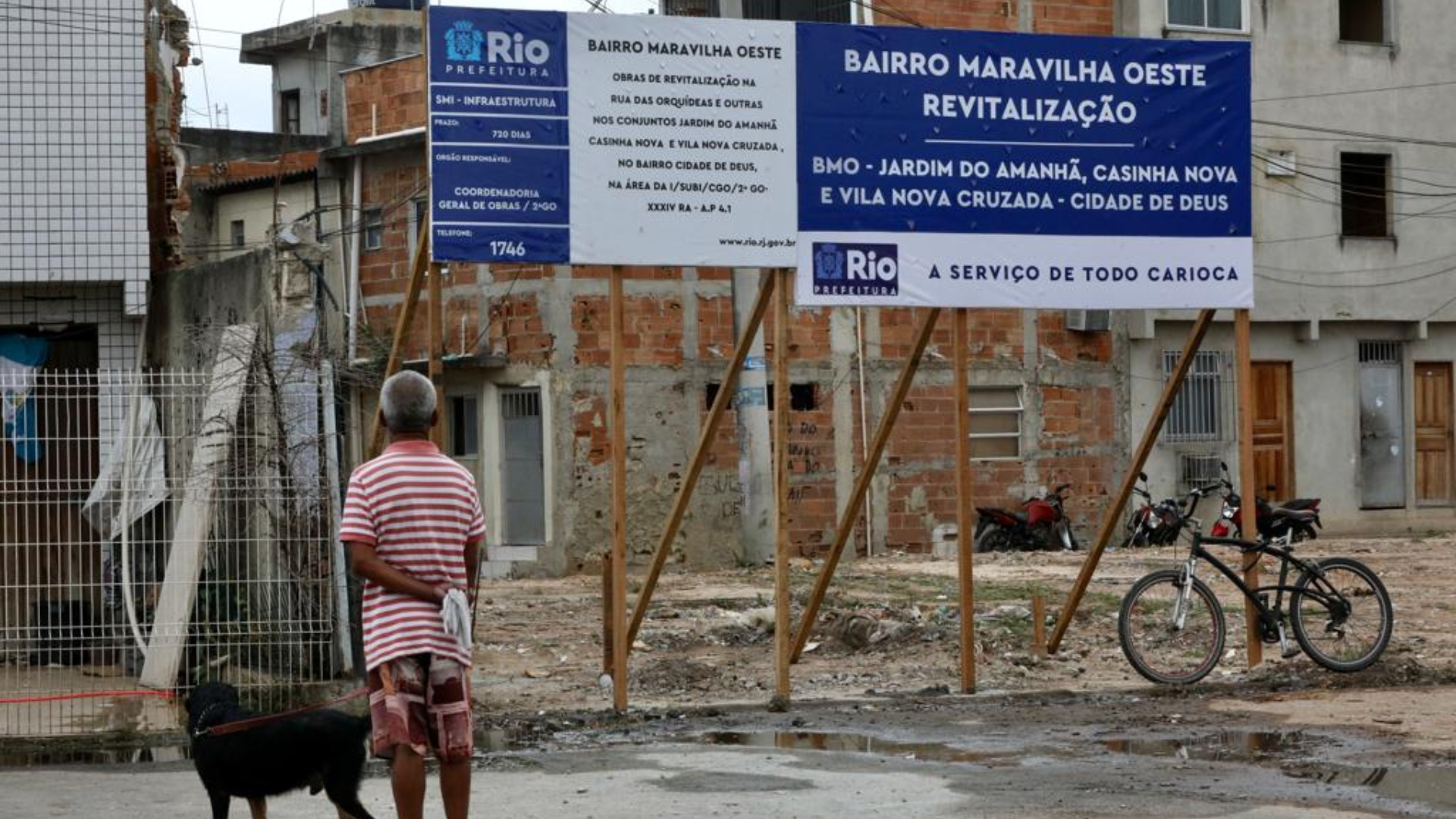 Cidade de Deus é a próxima beneficiada do Bairro Maravilha