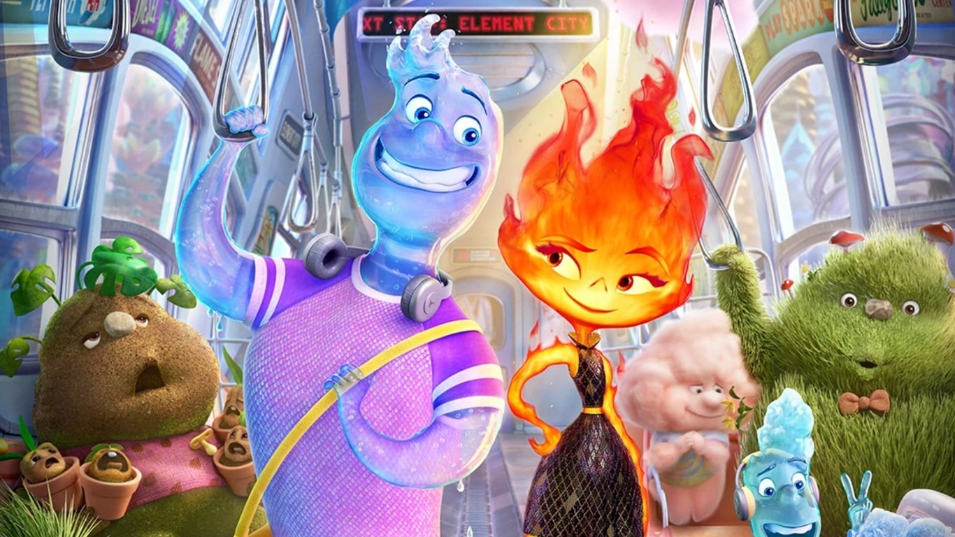 #Disney+: ‘Elementos’ da Pixar chega ao streaming  no dia 13 de setembro