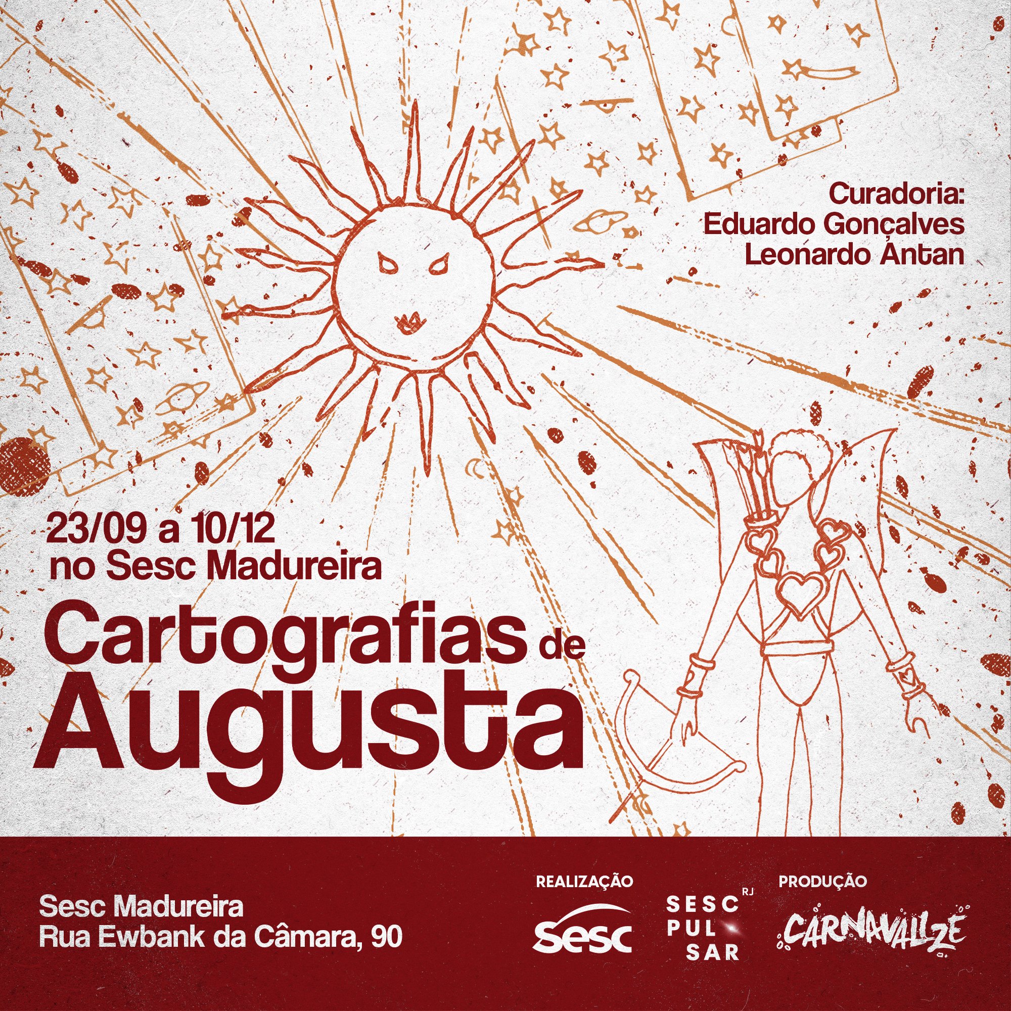 Cartografias de Augusta: exposição sobre carnavalesca estreia no Sesc Madureira