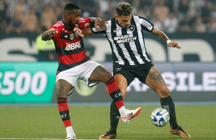 #Brasileirão: Flamengo vence clássico contra Botafogo por 2 a 1