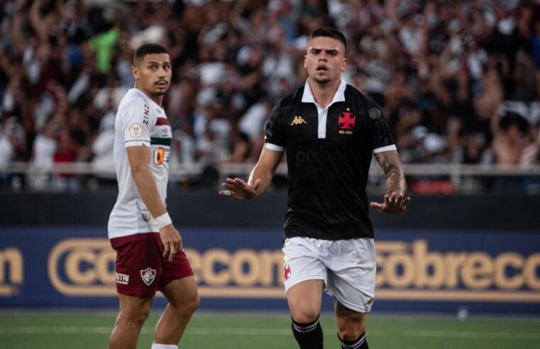 #Brasileirão: Gabriel Pec faz dois e Vasco vence Fluminense por 4 a 2, no Engenhão