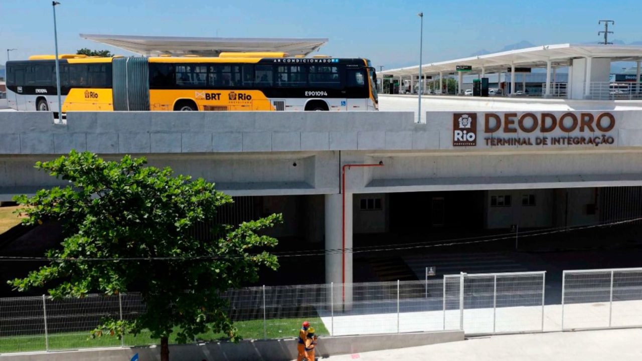 Terminal de Deodoro é inaugurado e vai integrar trens da Supervia, ônibus e BRT