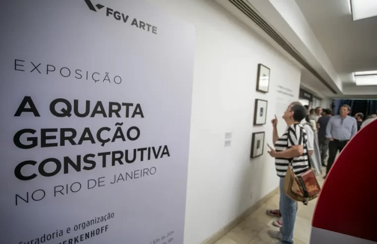 Exposição ‘A 4ª Geração Construtiva no Rio de Janeiro’, na FGV, tem 49 artistas