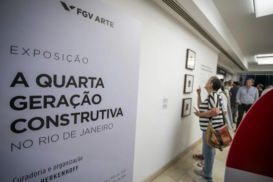 Exposição ‘A 4ª Geração Construtiva no Rio de Janeiro’, na FGV, tem 49 artistas