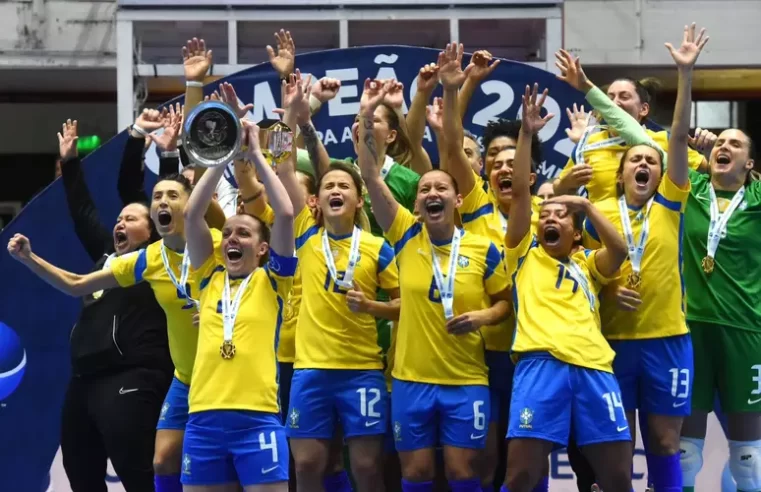 Brasil é heptacampeão da Copa América de Futsal Feminino 