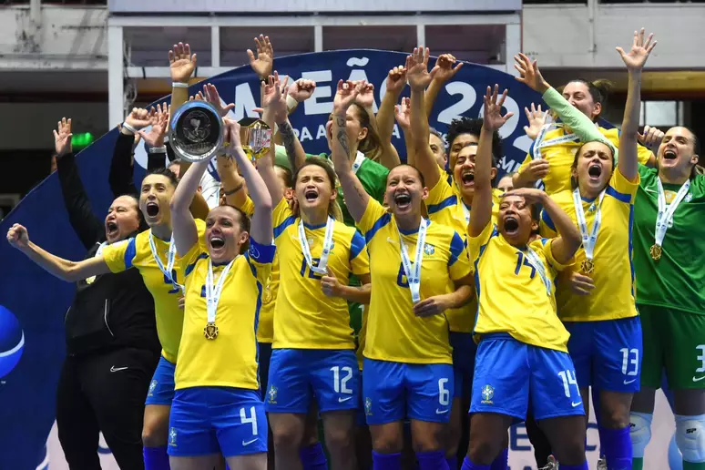 Brasil é heptacampeão da Copa América de Futsal Feminino 