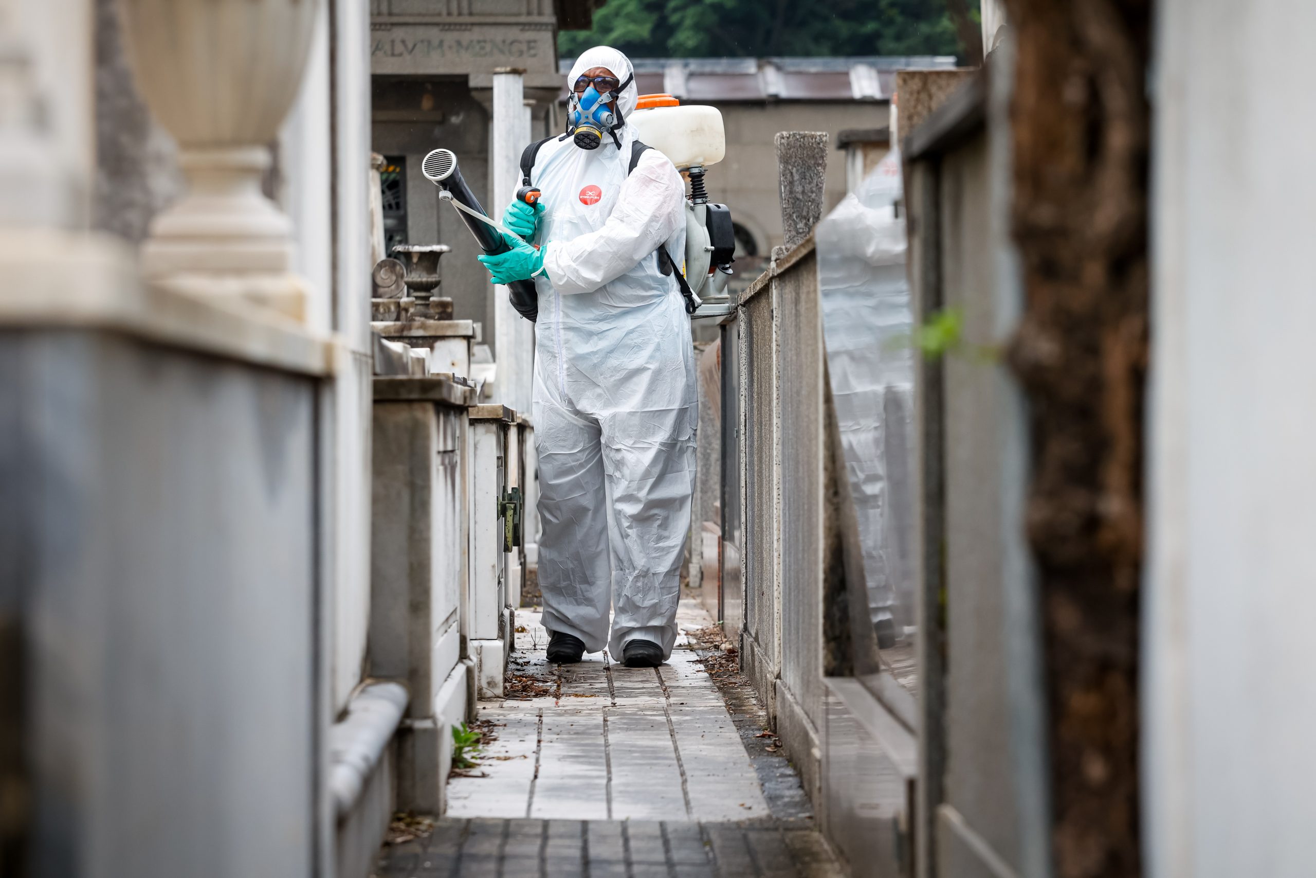 Cemitérios do Rio recebem ações de combate ao mosquito da dengue