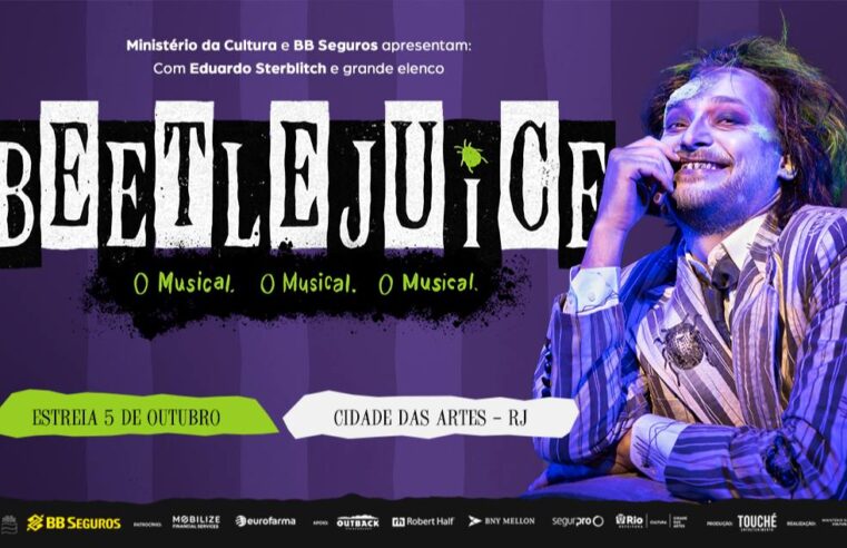 Cidade das Artes tem ‘Beetlejuice’ como atração para o Dia das Crianças