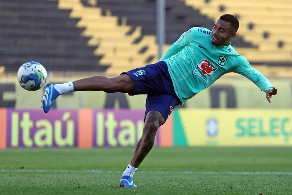 #SeleçãoBrasileira: Gabriel Jesus é titular no jogo desta terça-feira 