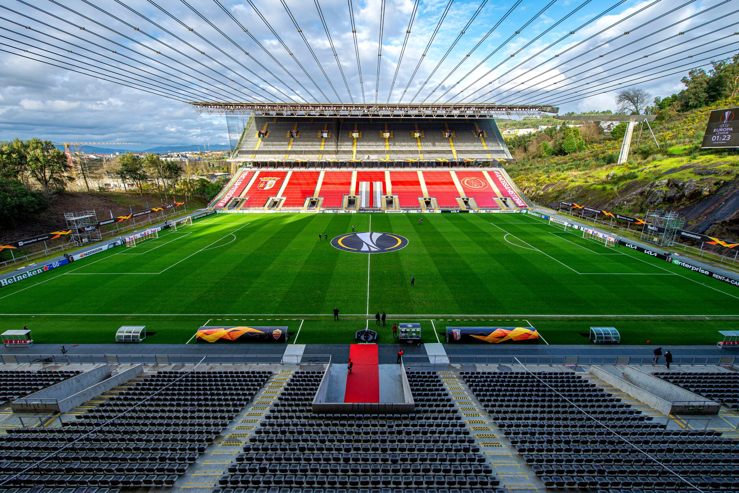 “Pedreira”, o estádio Municipal de Braga, em Portugal,  já ganhou o Prêmio Pritzker