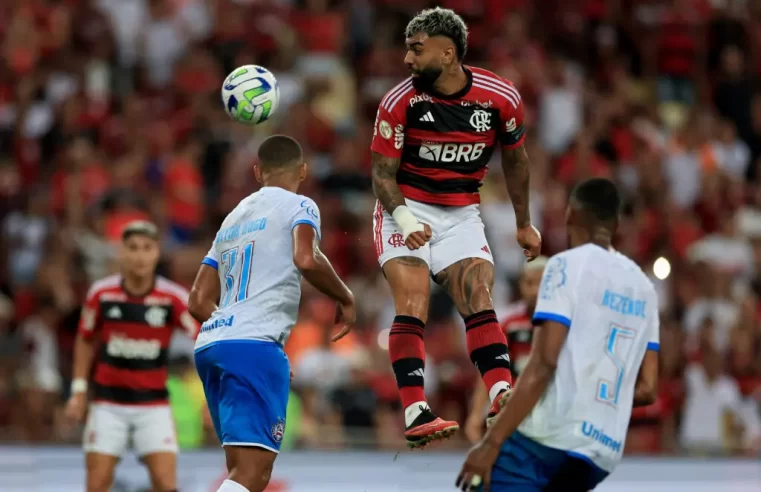 #Brasileirão: Flamengo vence Bahia por 1 a 0 no Maracanã 