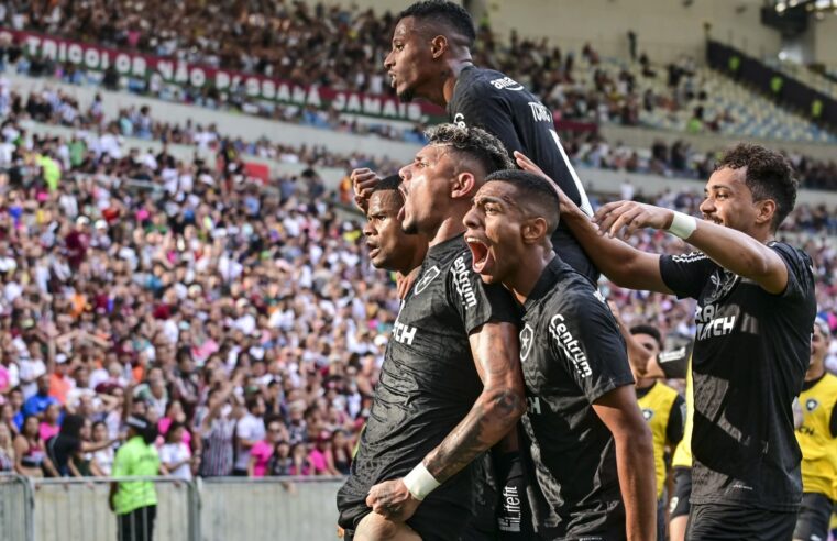 #Brasileirão: Botafogo vence Fluminense por 2 a 0, no Maracanã