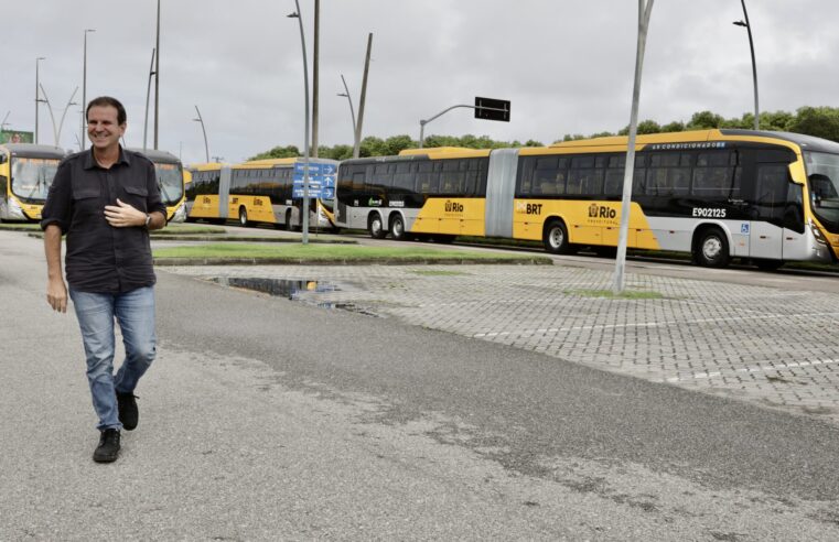 Prefeitura entrega novos BRT’S que reduzem 80% dos gases poluentes