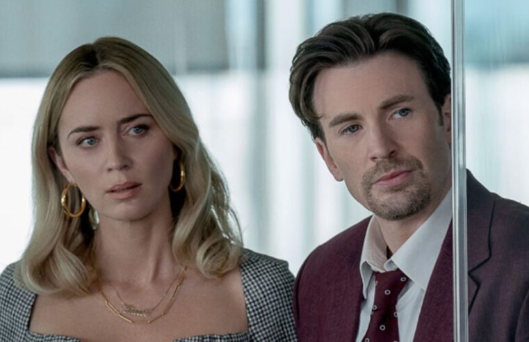 Netflix divulga trailer de filme com Chris Evans e Emily Blunt