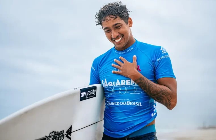 #WSL: Samuel Pupo volta à elite do surfe 