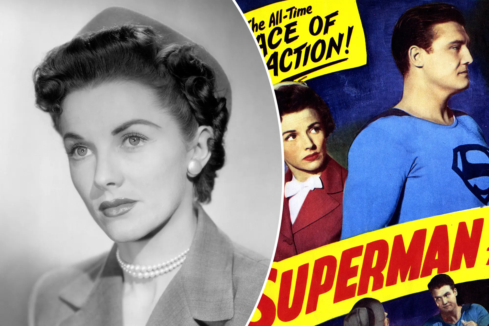 Morre Phyllis Coates, a primeira Lois Lane da TV, aos 96 anos