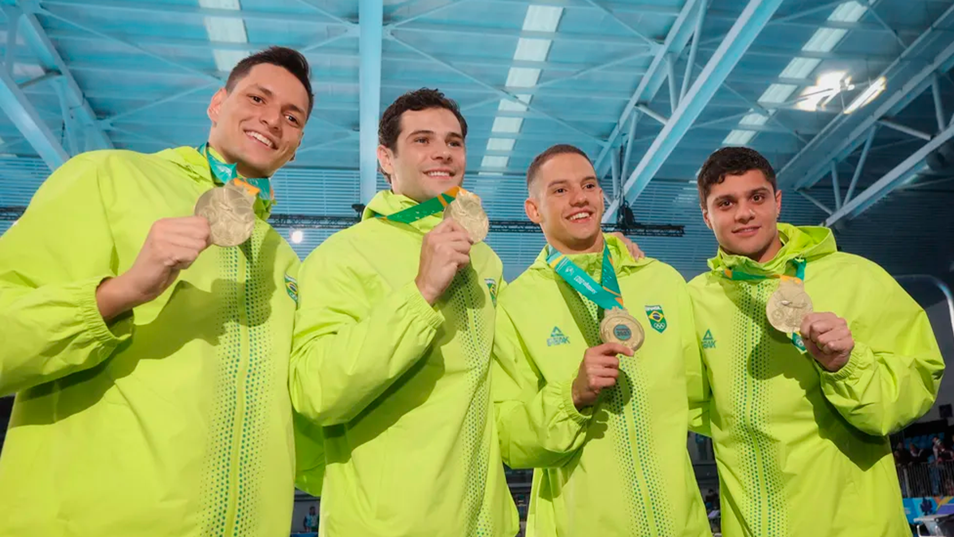 #Pan2023: com ouro no skate e na natação, Brasil fechou o 1º dia com 13 medalhas