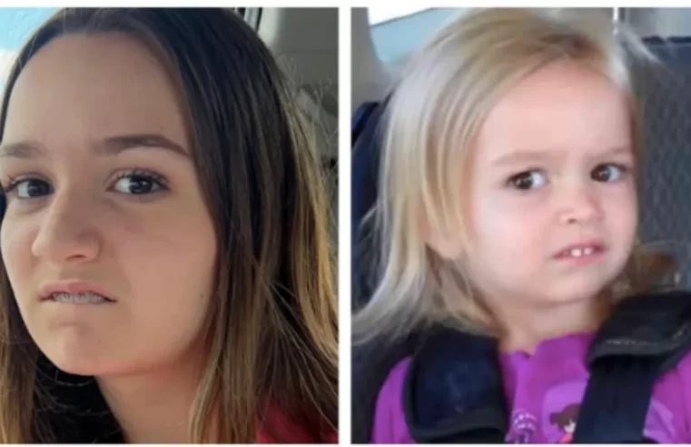 Pequena Chloe refaz meme que viralizou depois de dez anos