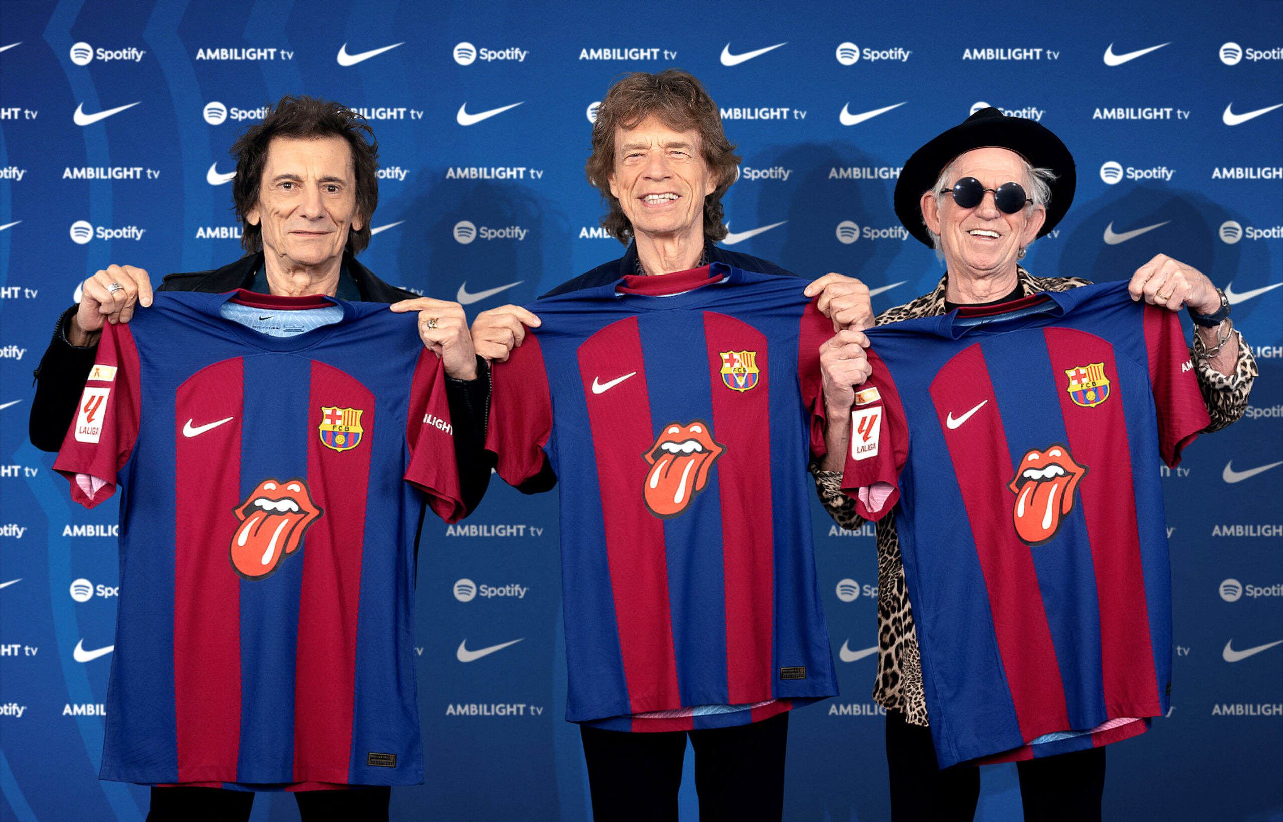 Barcelona jogará El Clásico com símbolo dos Rolling Stones na camisa 