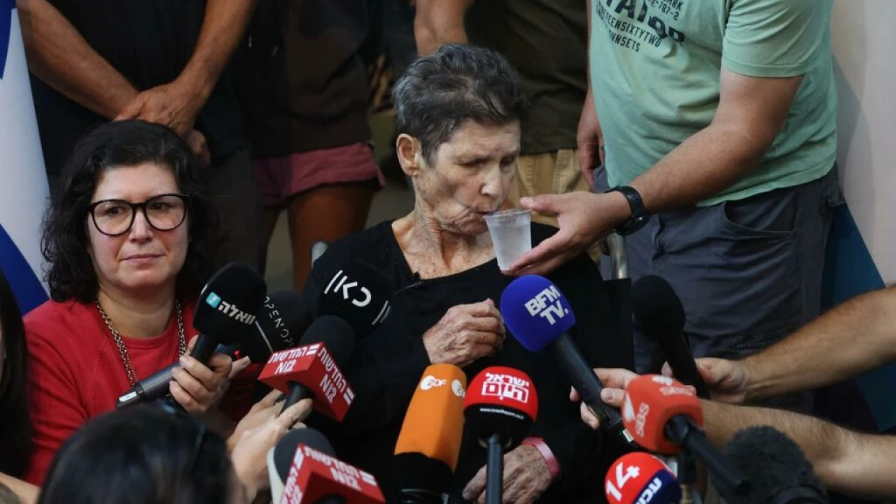 Refém de 85 anos libertada pelo Hamas: “Passei por um inferno”