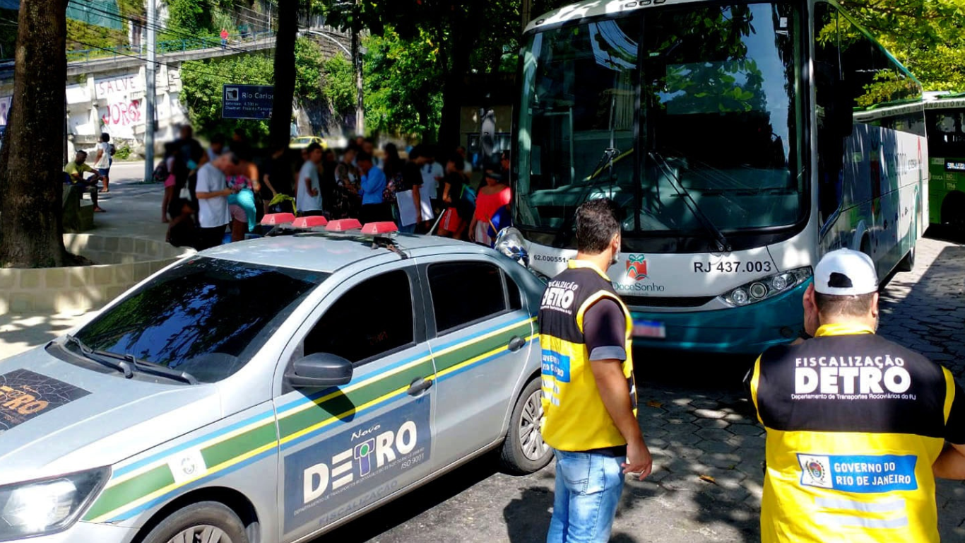 DETRO-RJ aplicou 218 multas somente em setembro de 2023