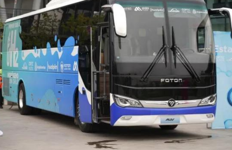 Chile lança 1º ônibus a hidrogênio para transporte interurbano do país