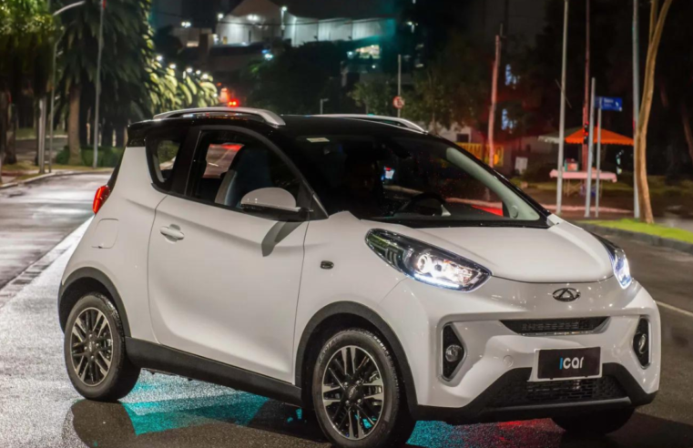 Caoa Chery Icar é o carro elétrico mais barato do Brasil, segundo Revista 4 Rodas