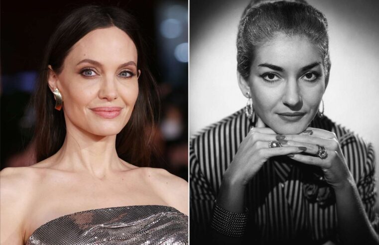 Angelina Jolie é Maria Callas em cinebiografia da cantora