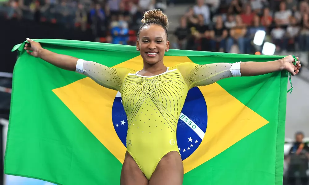 ‘Foi especial’: Rebeca Andrade acredita que prata em Paris marcou despedida do individual geral